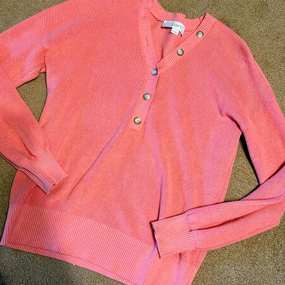 Loft v-neck sweater size XS